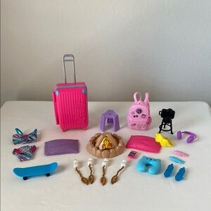 Barbie Camping Trip Set